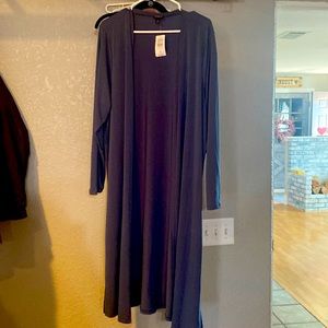 NWT Ladies long duster jacket